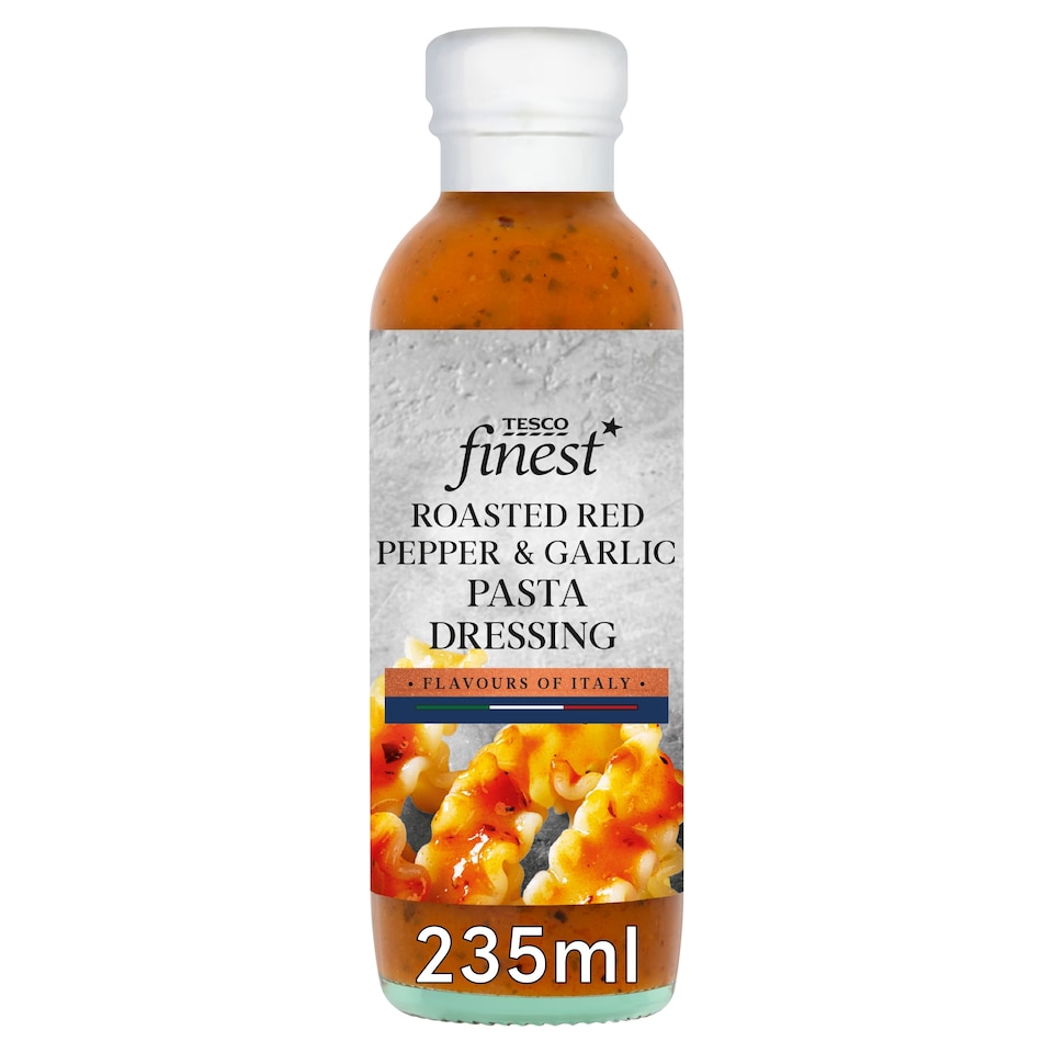 Tesco Finest Roasted Red Pepper and Garlic Pasta Dressing 235ml