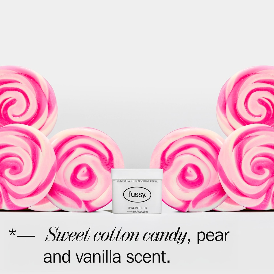 image 1 of Fussy Natural Deodorant Refill Sugar Crush 40g