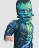 image 2 of F&F Boys 2-Piece Frankenstein’s Monster Fancy Dress Costume in Blue