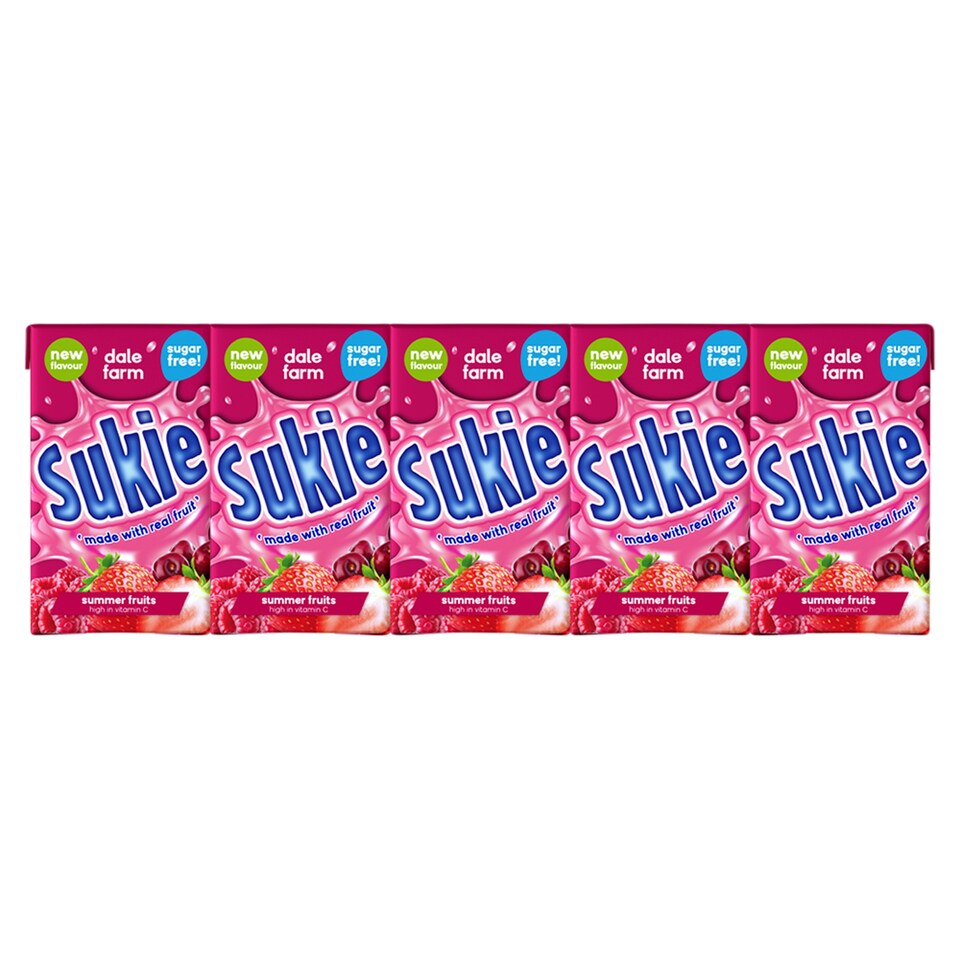 Dale Farm Sukie Summer Fruits Drink 10 x 250ml