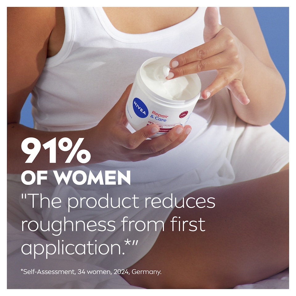 image 1 of NIVEA Repair & Care Moisturiser Very Dry & Rough Skin 400ml