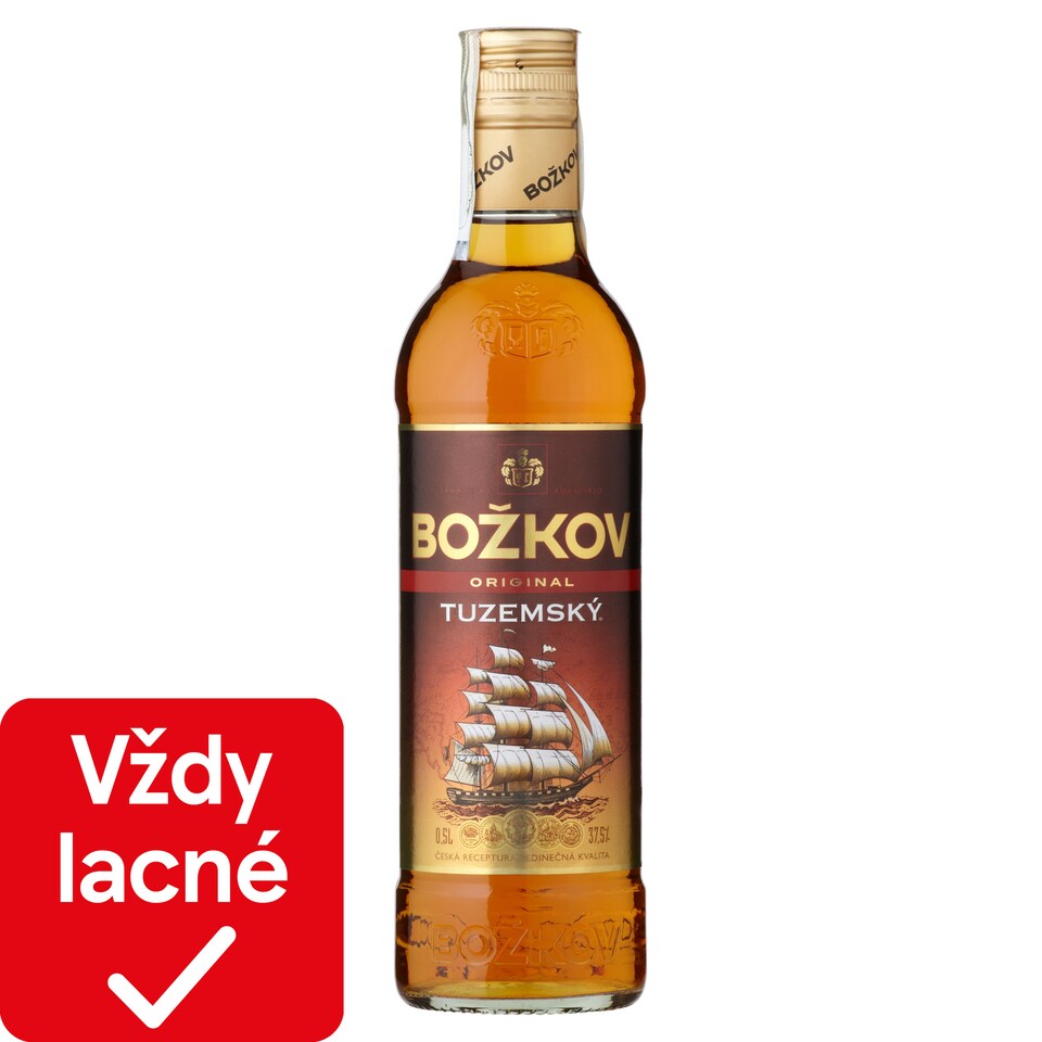 Božkov Originál tuzemský 37,5% 0,5 l
