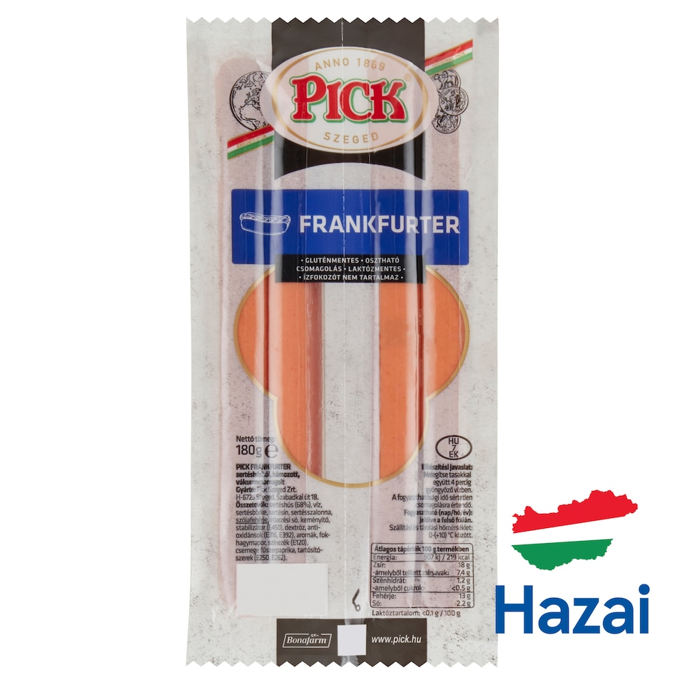 image 1 of PICK Frankfurters 180 g