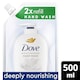 image 1 of Dove Fine Silk Caring Liquid Soap Handwash Refill 500ml