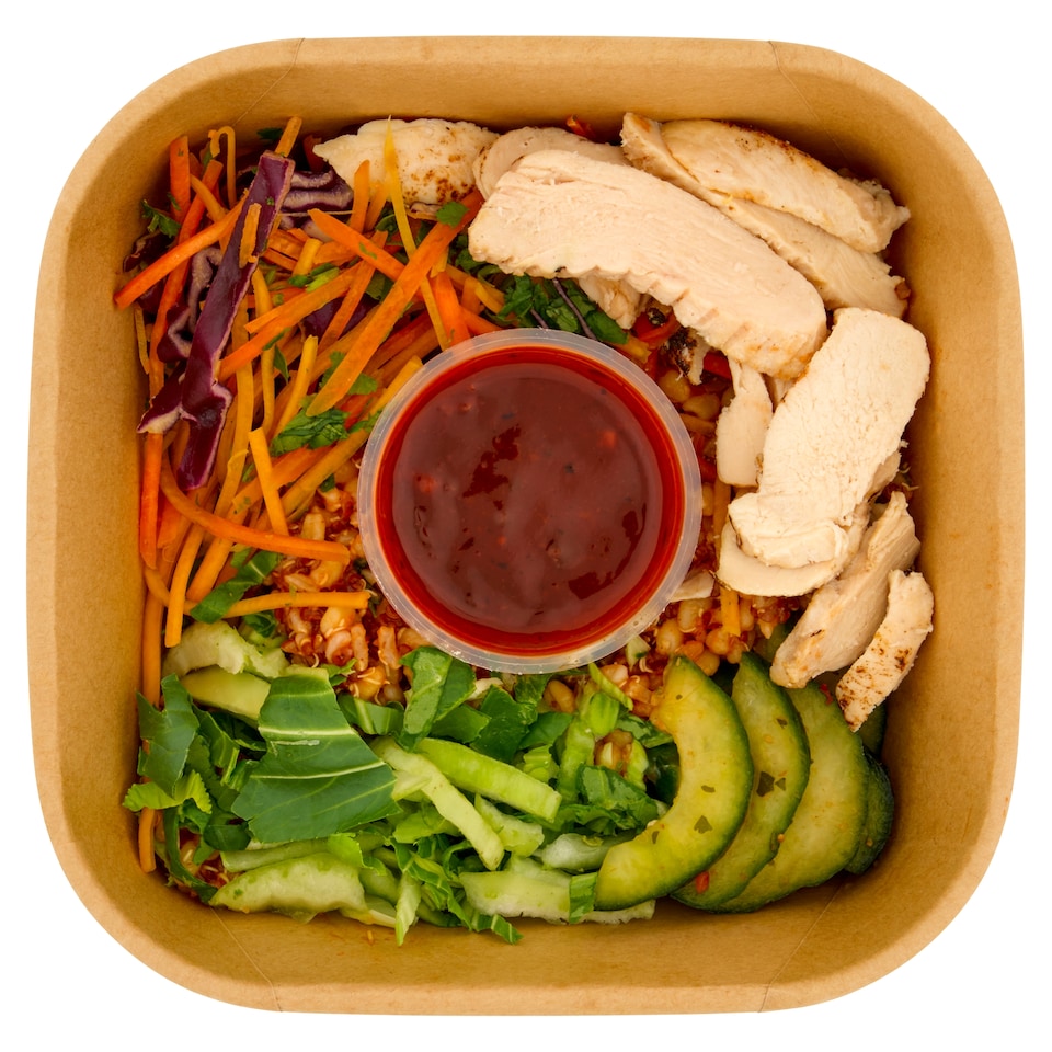 image 1 of Tesco Gochujang Chicken Grain Bowl 360g