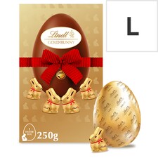 Lindt Gold Bunny Milk Chocolate Egg 250g