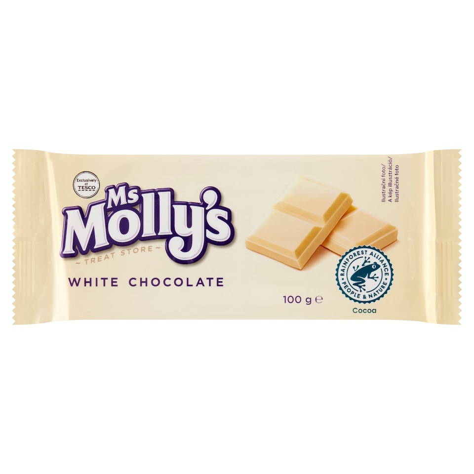 Ms Molly's White Chocolate 100g