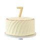 image 2 of Ginger Ray Rainbow Number 7 Candle