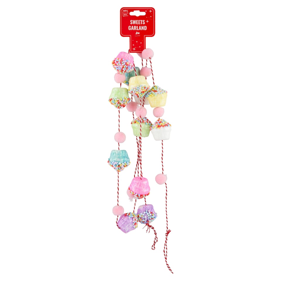Festive Magic Sweets Garland 2 m