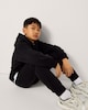 image 1 of F&F Boys Cotton Rich Hoodie in Black