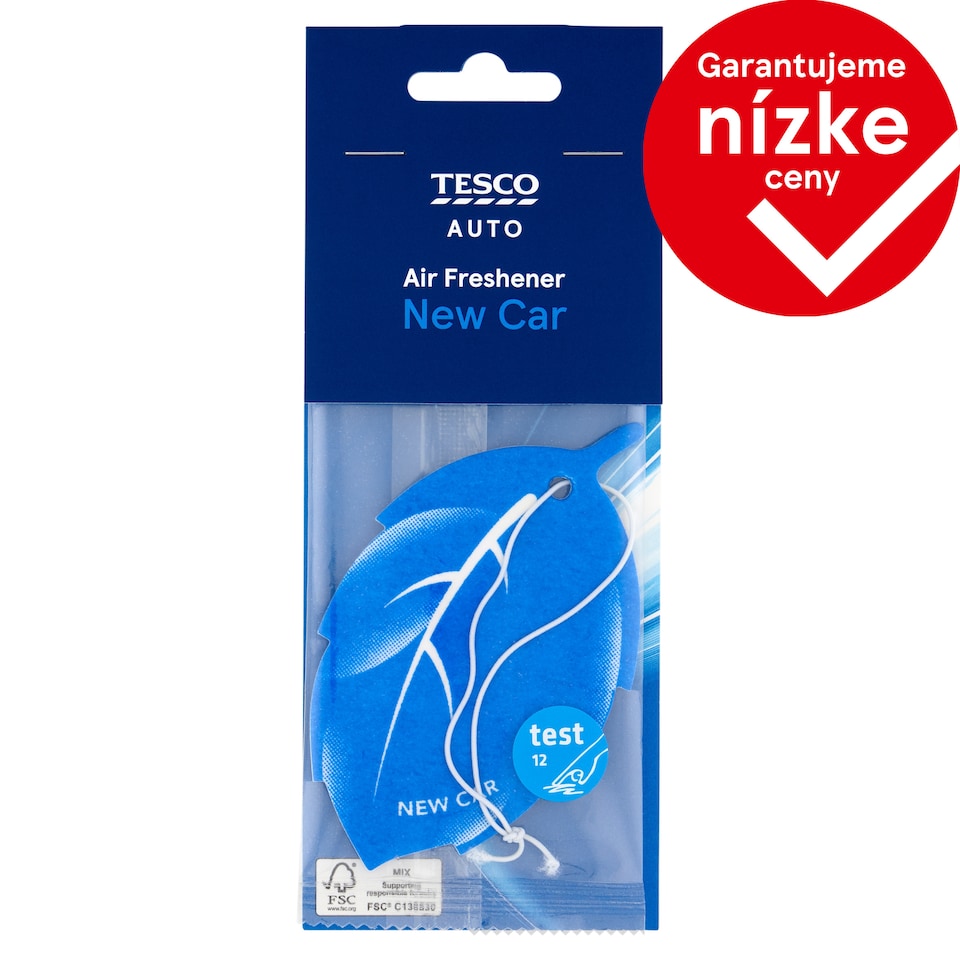 Tesco Auto Osviežovač vzduchu nové auto 1 ks