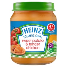 Heinz Sweet Potato & Chicken Baby Food Jar 120g