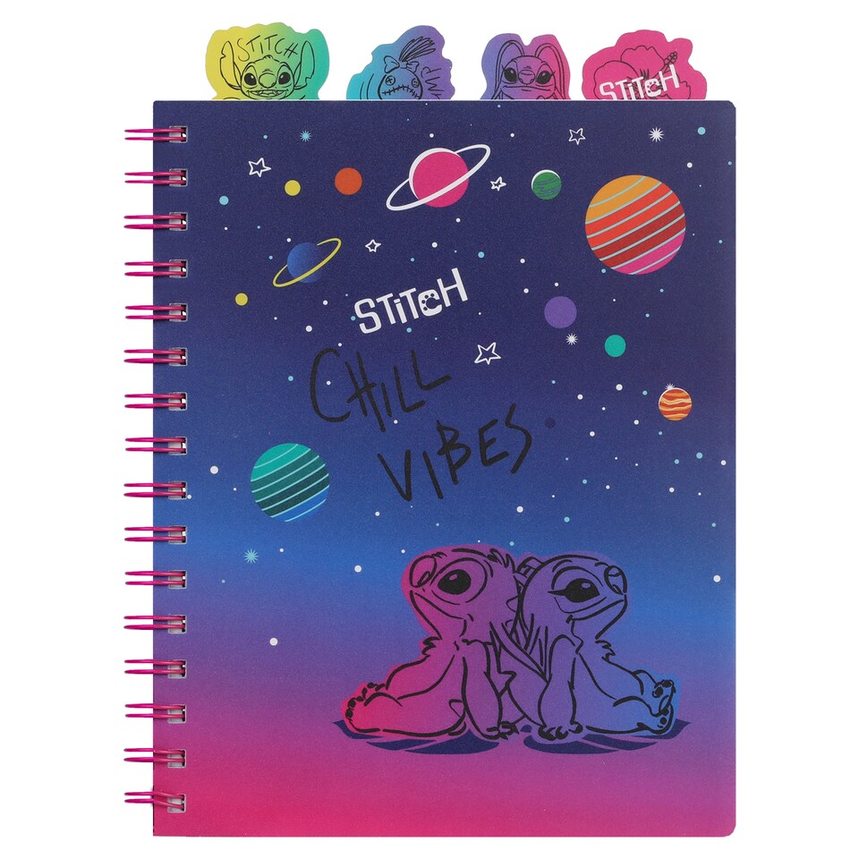 image 1 of Disney Stitch sešit se spirálou A5 100 listů