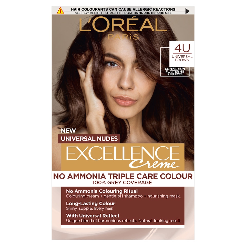 image 1 of L'Oreal Paris Excellence Universal Nudes 4U Brown Permanent Hair Dye