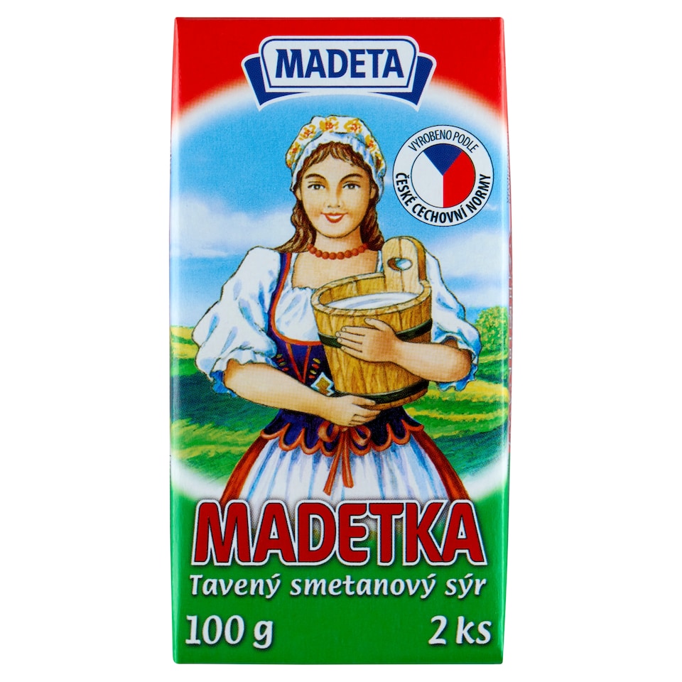 Obrázek 1 pro produkt Madeta Madetka tavený smetanový sýr 2 ks 100g