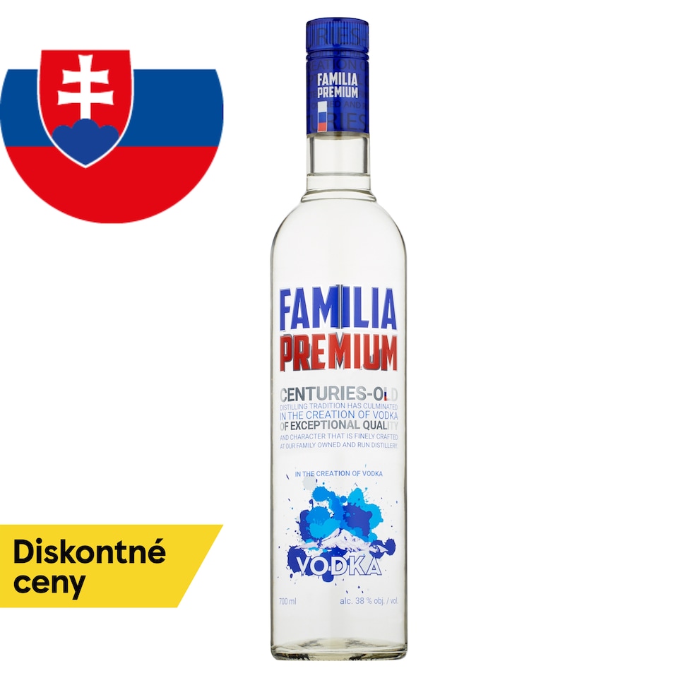Familia Premium vodka 38% 700 ml
