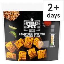 Tesco Firepit Sweetcorn Bites with Chipotle & Lime Melt 320g