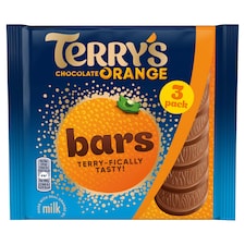 Terry's Orange Chocolate Bars Multipack 3 X 35g