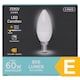 image 1 of Tesco Home LED Candles 7.3W E14 Warm White 3 pc