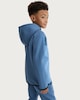 image 3 of F&F Active Boys Colour Block Zip Up Hoodie in Blue