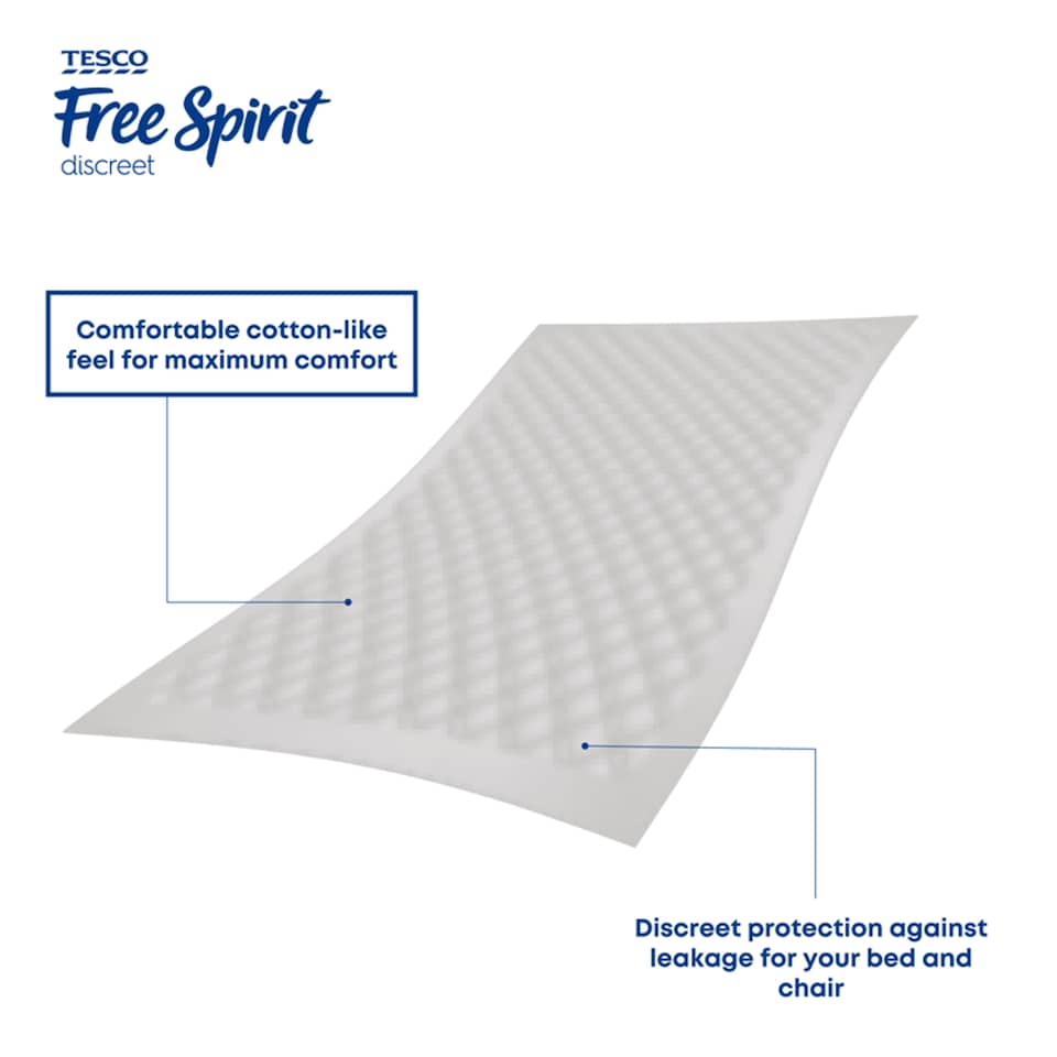 image 1 of Tesco Freespirit Chair & Bed Mats 10 Pack
