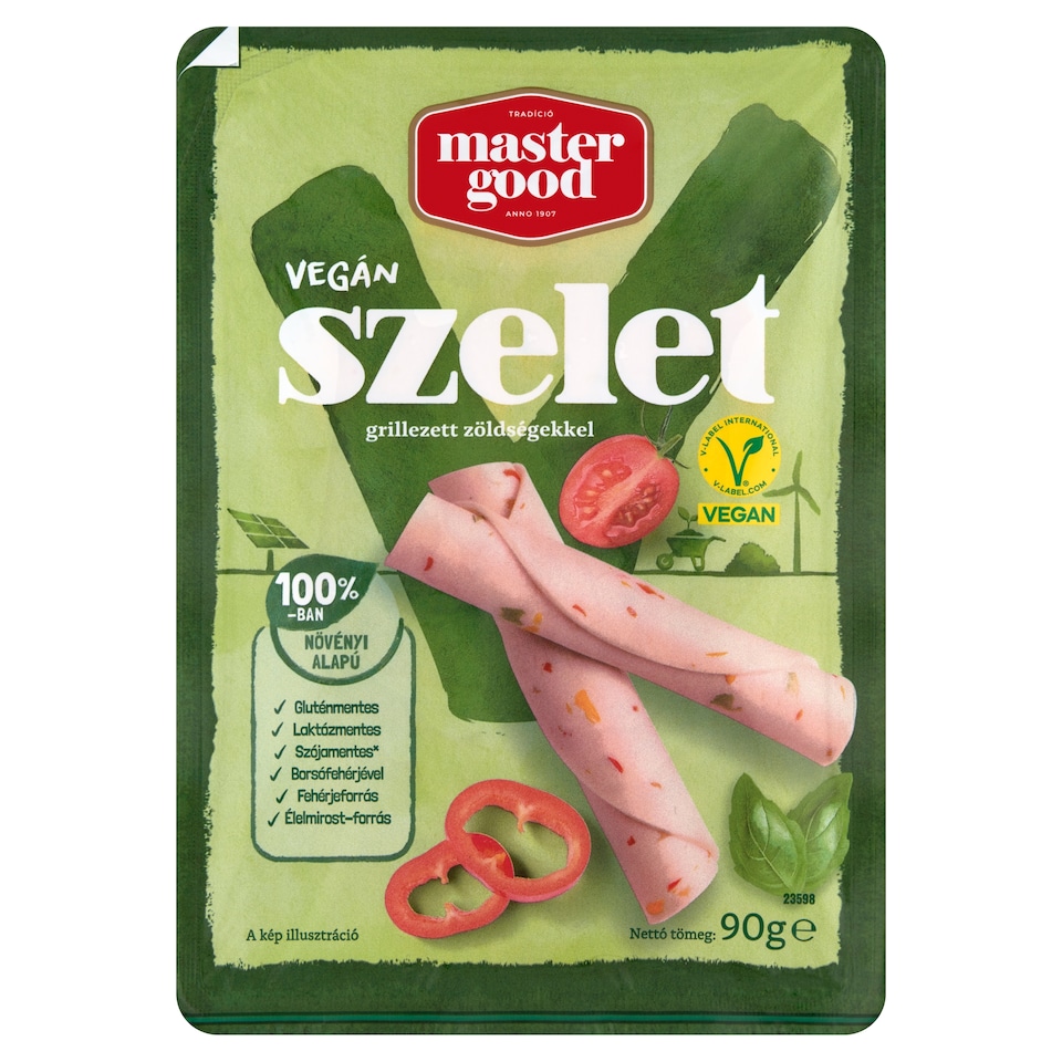 image 1 of Master Good Vegan Cutlet with Grilled Vegetables 90 g