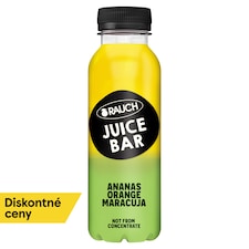 Rauch Juice Bar 99,9% ananás-pomaranč-marakuja 330 ml