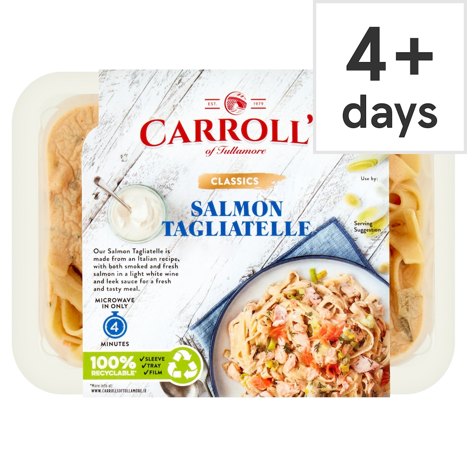 Carroll's Salmon Tagliatelle 400G