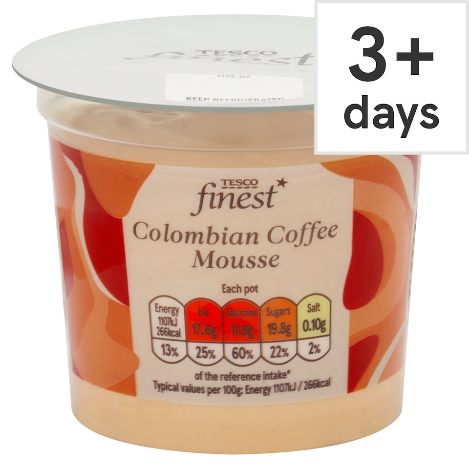 TESCO finest Coffee Mousse 100G