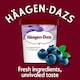image 3 of Haagen-Dazs Blueberries and Cream Ice Cream 460ml
