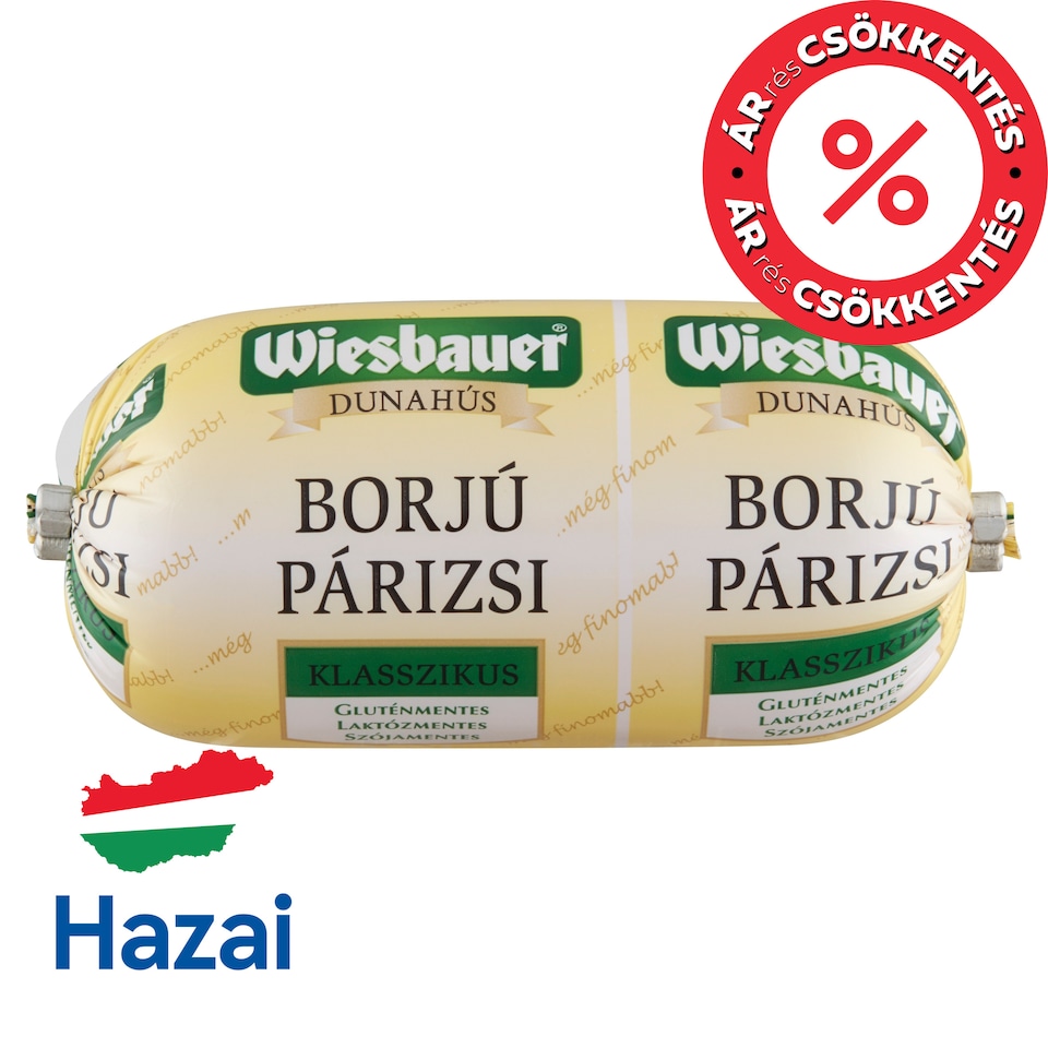 Wiesbauer klasszikus borjú párizsi 300 g