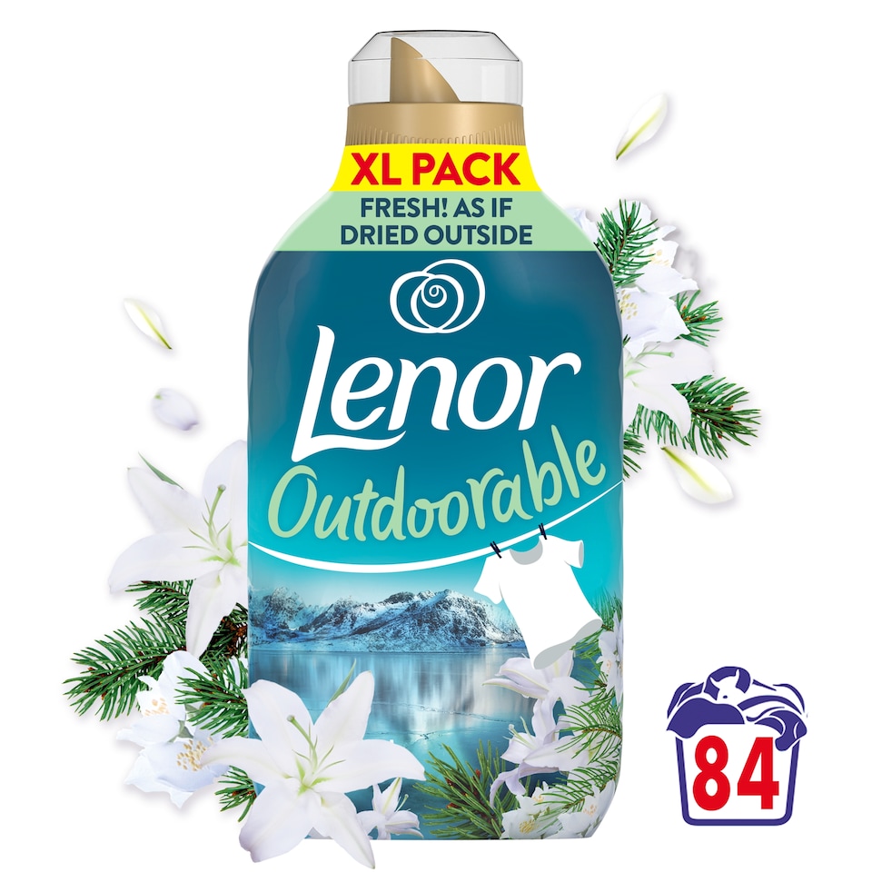 image 1 of Lenor Outdoorable Fabric Conditioner Northern Solstice 84 Washes 1.176l