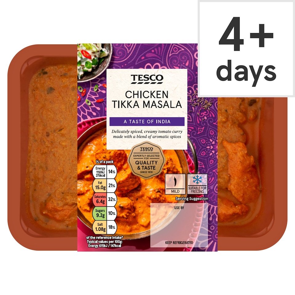Tesco Chicken Tikka Masala 400G