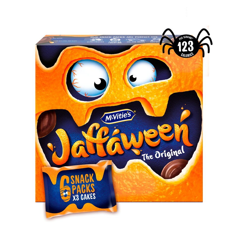 image 1 of McVitie's The Original Jaffa Cakes Snack Packs 6 x 3 Pack
