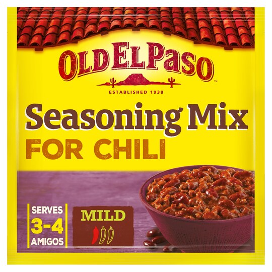 Old El Paso Chilli Con Carne Spice Mix 39G Tesco Groceries