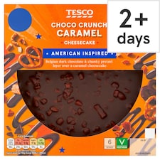 Tesco Choco Caramel Crunch Cheesecake 500g