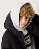 image 1 of F&F Boys Lightweight Padded Hooded Jacket in Black