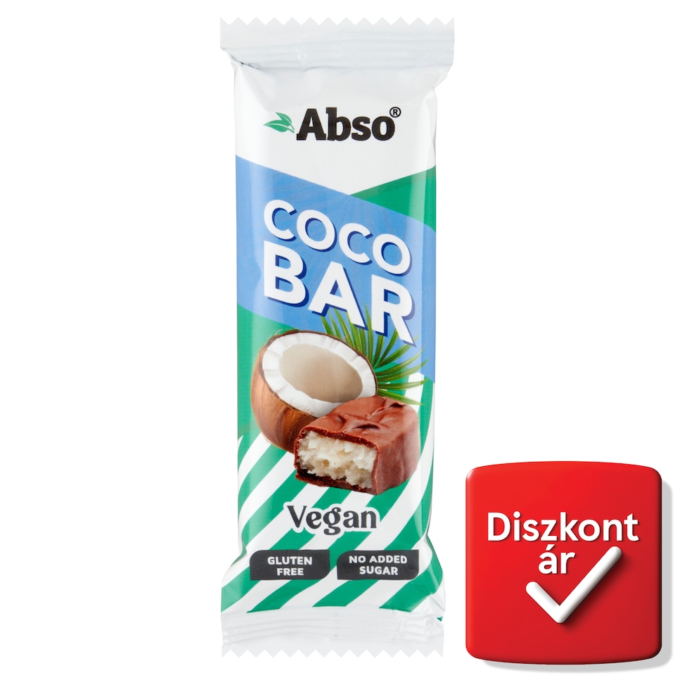 Abso Coco Bar kókusz szelet 35 g  1. kép