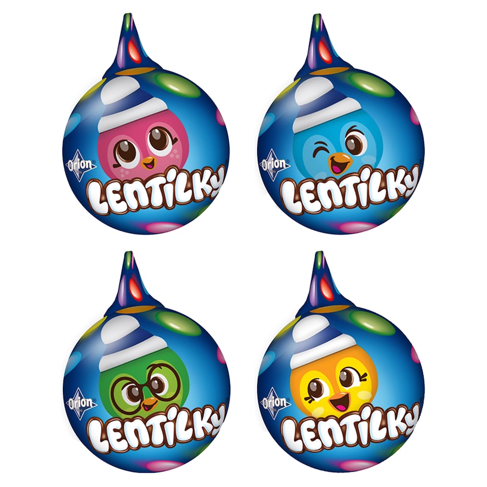 Obrázek 1 pro produkt ORION LENTILKY Vánoční ozdobičky 18,5g