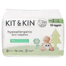 K&K Nappies Size2 Bear 40 Pack 5-8Kg 11-18Lbs