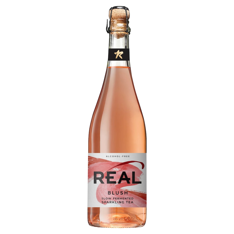 REAL Blush Slow Fermented Sparkling Tea 75cl