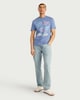 image 1 of F&F Pure Cotton Surf Club Print T-Shirt in Blue