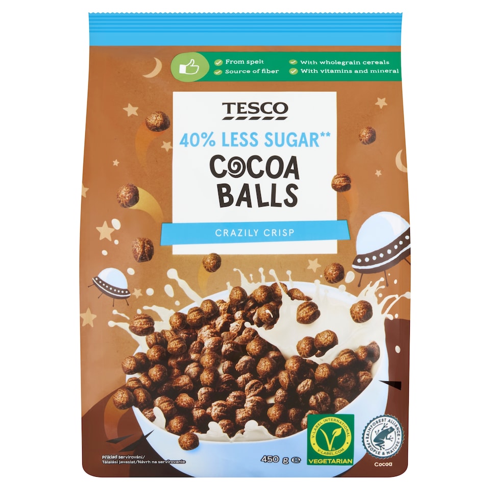 Tesco Cocoa Balls 450 g