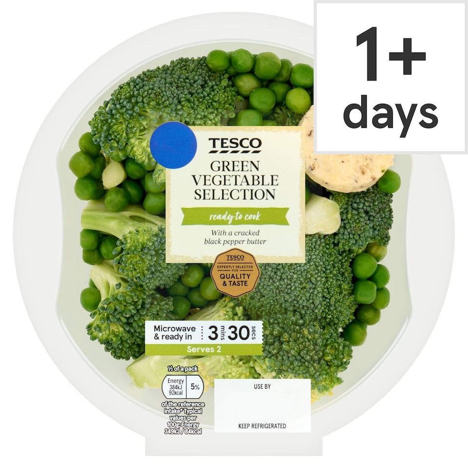 Tesco Green Vegetable Selection 220g