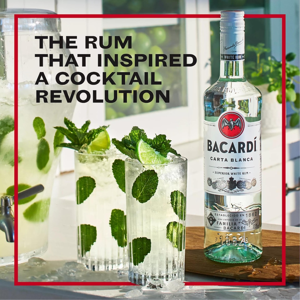 image 1 of Bacardi Carta Blanca 70Cl