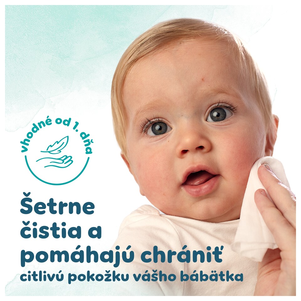 image 1 of Pampers Harmonie Aqua Baby Wipes 1 Packs = 48 Wipes