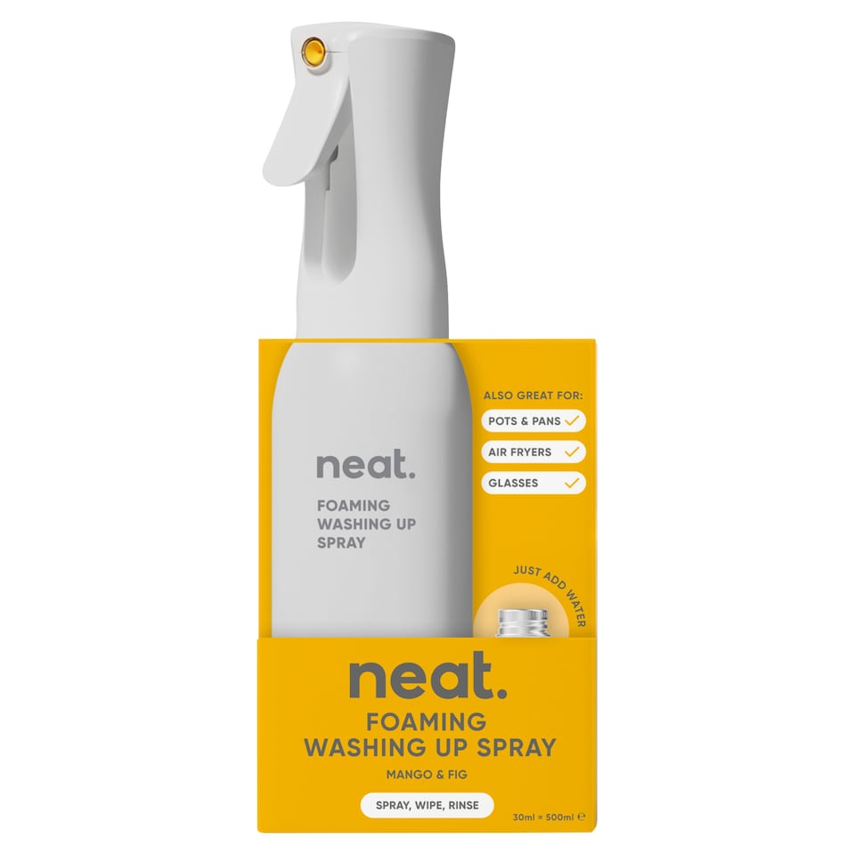 image 1 of Neat Foaming Washing Up Spray Starter Pack Mango & Fig 30Ml