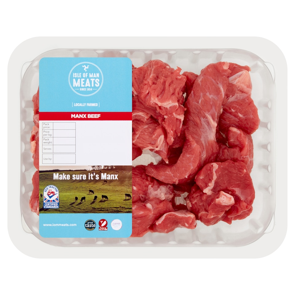 Isle Of Man Manx Diced Beef 400G