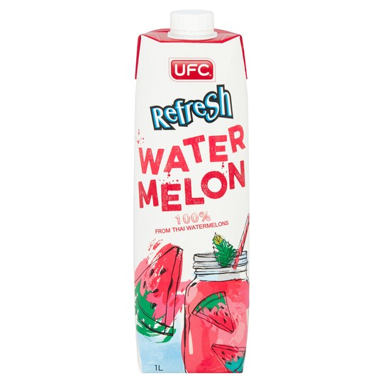 Ufc 100 Watermelon Drink 1L Tesco Groceries
