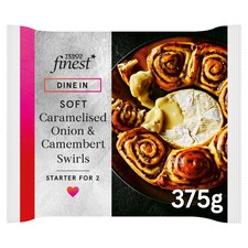 Tesco Finest Camembert Swirls 375G